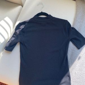 Madewell High Neck Knit top